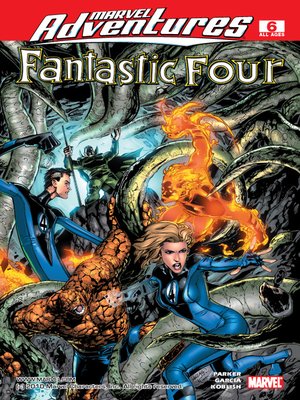 cover image of Marvel Adventures Fantastic Four, Issue 6